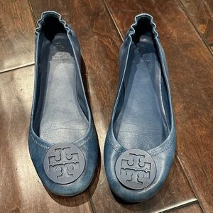 Tory Burch Women's Navy Flats